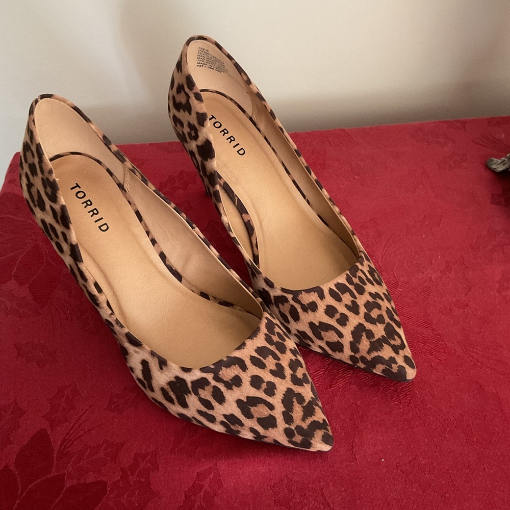 Torrid Animal Print Heels